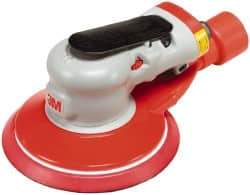 3M - 12,000 OPM, 17 CFM Air Consumption, 90 psi Air Pressure, Palm Air Orbital Sander - Round Pad, - A1 Tooling