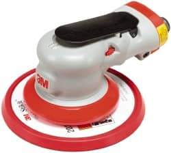 3M - 12,000 OPM, 17 CFM Air Consumption, 90 psi Air Pressure, Palm Air Orbital Sander - Round Pad, - A1 Tooling