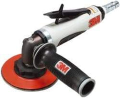 3M - 4 to 5" Disc, 12,000 RPM, Pneumatic Handheld Disc Sander - 3/8 NPT Inlet, 1 hp, 90 psi - A1 Tooling