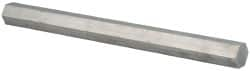 Value Collection - 1-1/4 Inch Width Across Flats x 36 Inch Long, Aluminum Hexagon Bar - Alloy 2024 - A1 Tooling