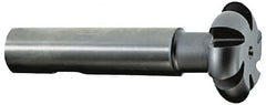 Keo - 5/32" Radius, 5/16" Circle Diam, 1-5/16" Cutter Diam, Shank Connection, Convex Radius Cutter - 3/4" Shank Diam, 3-1/2" OAL, High Speed Steel, Uncoated, 6 Teeth, Weldon Flat - A1 Tooling