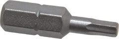 Wera - 3mm Hex Screwdriver Bit - 1/4" Drive, 1" OAL - A1 Tooling