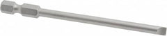 Wera - 11/64" Slotted Screwdriver Bit - 1/4" Hex Drive, 3-1/2" OAL - A1 Tooling