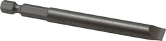 Wera - 5/16" Slotted Screwdriver Bit - 1/4" Hex Drive, 3-1/2" OAL - A1 Tooling