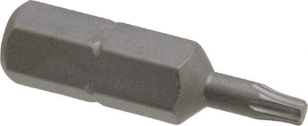 Wera - 1/4" Drive T8 Torx Screwdriver Bit - 1" OAL, Insert Bit - A1 Tooling