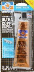 Permatex - 3 oz Gasket Maker - -65 to 700°F, Copper, Comes in Tube - A1 Tooling