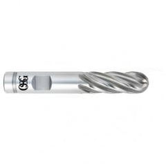 1/2" Dia. - 3-1/4" OAL - VC10-Ball End HP End Mill-4 FL - A1 Tooling