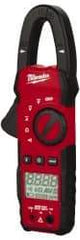 Milwaukee Tool - 2235-20, CAT III, Digital True RMS Clamp Meter with 1" Clamp On Jaws - 600 VAC/VDC, 400 AC/DC Amps, Measures Voltage, Continuity, Current, Resistance - A1 Tooling