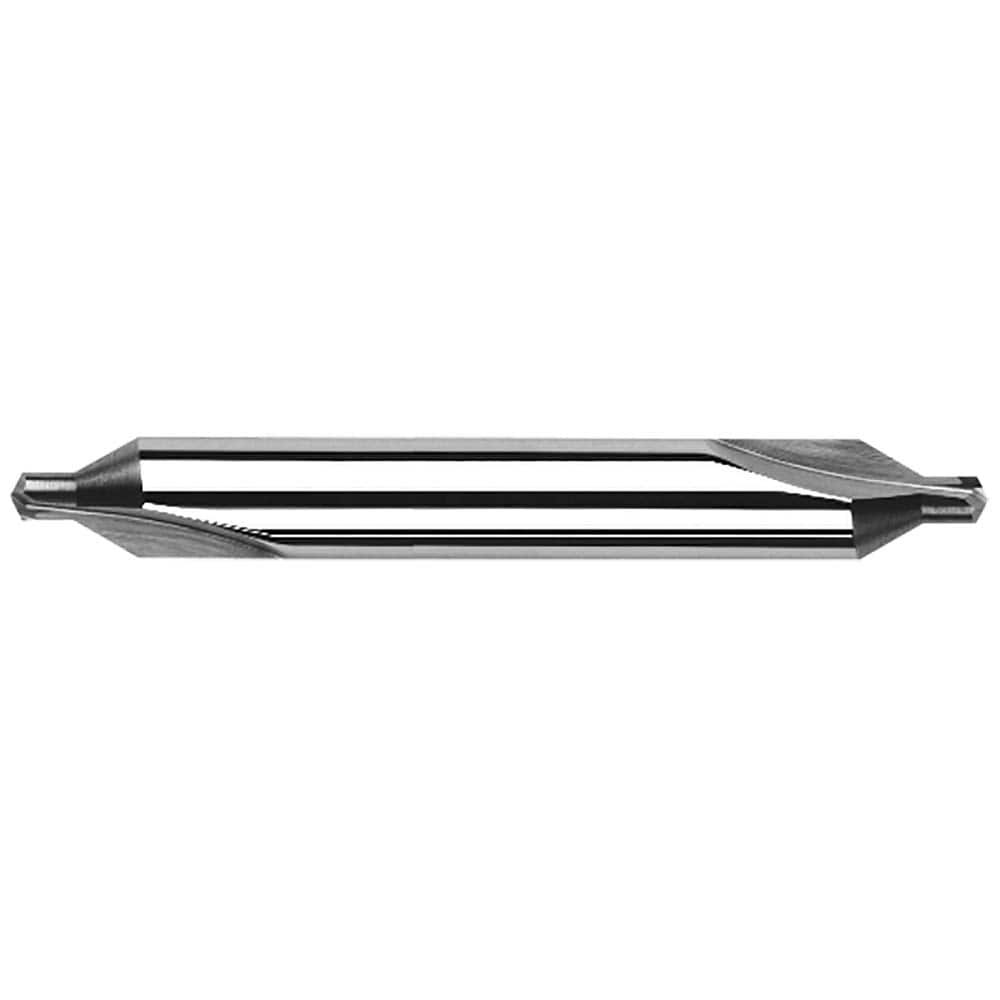 Harvey Tool - #4 Plain Cut 60° Incl Angle Solid Carbide Combo Drill & Countersink - A1 Tooling