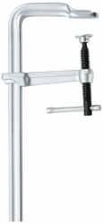 Bessey - 7" Deep Throat, 24" Max Capacity, Standard Sliding Arm Clamp - 4,880 Lb Clamping Pressure, 0.85" Spindle Diam - A1 Tooling