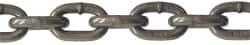 CM - 5/16" Welded High Test Chain - 3,900 Lb Capacity, Grade 43, 550' Long, Carbon Steel, Self-Colored Finish - A1 Tooling