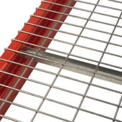 Nashville Wire - 46" Wide, 2" High, Open Shelving Standard Channel - Steel, Galvanized Finish, 36" Deep, Use with Pallet Racks - A1 Tooling