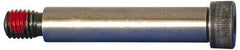 Value Collection - 5/16" Shoulder Diam x 1-1/2" Shoulder Length, 1/4-20 UNC, Hex Socket Shoulder Screw - 4140 Alloy Steel with Nylon Locking Patch, 7/32" Head Height x 7/16" Head Diam - A1 Tooling