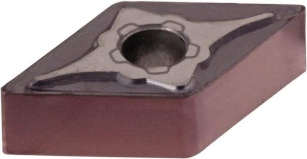 Iscar - DNMG331 M3M Grade IC806 Carbide Turning Insert - TiAlN Finish, 55° Diamond, 3/8" Inscr Circle, 3/16" Thick, 1/64" Corner Radius - A1 Tooling