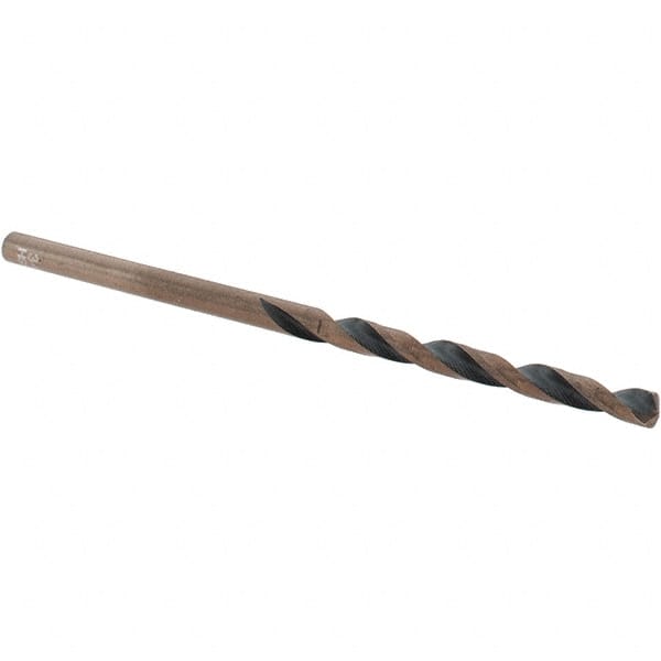 Import - 0.111" High Speed Steel, 135° Point, Straight Shank Maintenance Drill Bit - A1 Tooling