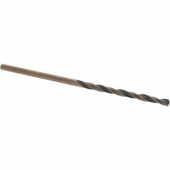 Import - 0.07" High Speed Steel, 135° Point, Straight Shank Maintenance Drill Bit - A1 Tooling