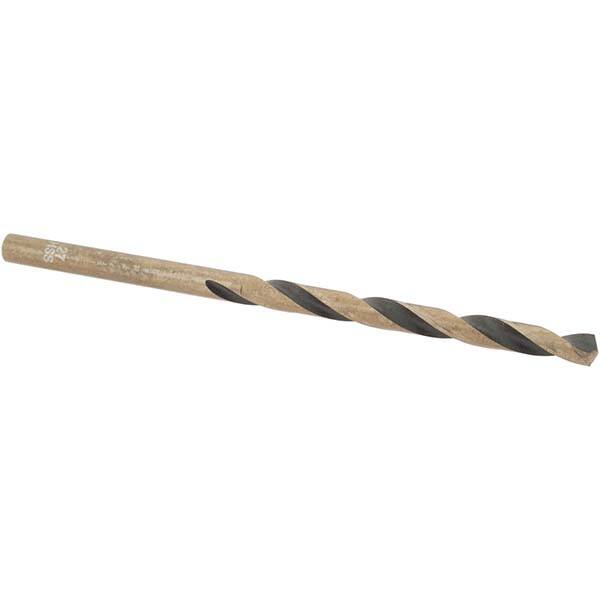 Import - 0.144" High Speed Steel, 135° Point, Straight Shank Maintenance Drill Bit - A1 Tooling