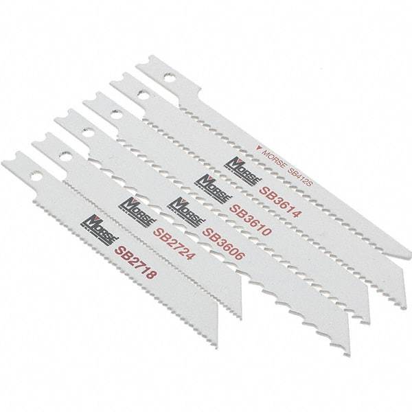 M.K. MORSE - Jig Saw Blade Sets Blade Material: Bi-Metal Minimum Blade Length (Inch): 3 - A1 Tooling