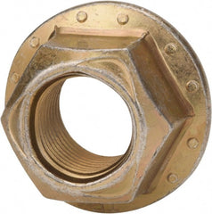 Made in USA - 5/16-18 Grade 8 Steel Hex Flange Lock Nut - A1 Tooling