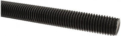 Value Collection - 3/4-10 UNC (Coarse), 6' Long, Medium Carbon Steel Threaded Rod - Black Oxide Finish, Right Hand Thread - A1 Tooling