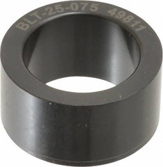 Jergens - 1.3772" OD, 3/4" Plate Thickness, Secondary Ball Lock, Modular Fixturing Liner - 25mm ID, -0.0004, 0.0000" Tolerance - A1 Tooling