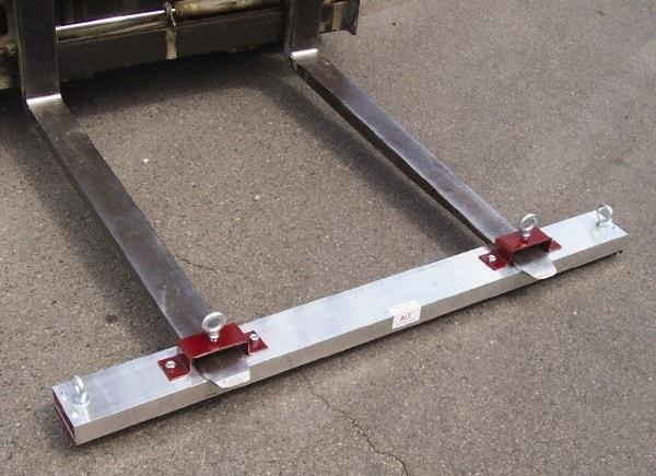 Shields Magnetics - 36" Long Fork Lift Magnetic Sweeper - 5" Wide x 2" High - A1 Tooling