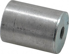 Mag-Mate - 1/4-2 Thread, 1" Diam, 1-5/16" High, 43 Lb Average Pull Force, Neodymium Rare Earth Pot Magnet - 5/16" Tapped Hole Depth, Aluminum Insulated - A1 Tooling