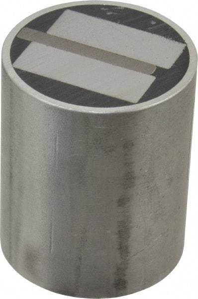 Mag-Mate - 3/8-16 Thread, 2" Diam, 2-7/16" High, 172 Lb Average Pull Force, Neodymium Rare Earth Pot Magnet - 5/16" Tapped Hole Depth, Aluminum Insulated - A1 Tooling