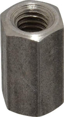 Made in USA - 5/16-18 UNC, 7/8" OAL Stainless Steel Standard Coupling Nut - 1/2" Width Across Flats - A1 Tooling