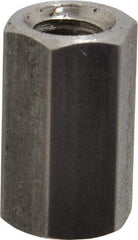 Made in USA - 5/16-24 UNF, 7/8" OAL Stainless Steel Standard Coupling Nut - 1/2" Width Across Flats - A1 Tooling