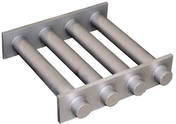 Mag-Mate - 10 Inch Long Square Grate Separator - Ceramic Magnet, Diverter, 5 Tubes - A1 Tooling