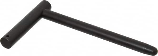 Gibraltar - 1/2" Pin Diam x 6" Pin Length, Steel L Alignment Pin - 5/8" Handle Diam x 3-1/2" Handle Length - A1 Tooling