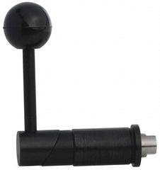 TE-CO - Tapered Cam Action Indexing Plunger - 1.1265" Body Diam, 1-1/2" Body Length, 3-1/2" Handle Length, 3/8" Plunger Projection - A1 Tooling