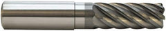 M.A. Ford - 1", 7 Flute, Single End, Solid Carbide, 0.045" Corner Radius End Mill - 6" OAL, 38° Helix, Right Hand Flute, 3" LOC, Right Hand Cut, 4" Extended Reach - A1 Tooling