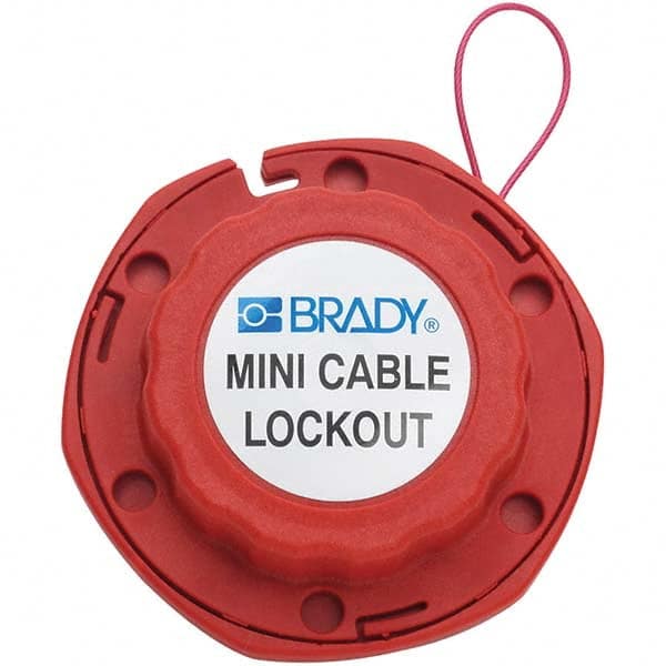 Brady - Cable Lockouts Cable Length (Feet): 8 Number of Lockout Points: 6 - A1 Tooling