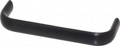 Electro Hardware - 4-9/16" Center to Center, Brush Black Anodized Aluminum Pull Handle - 1.5" High - A1 Tooling