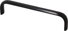 Electro Hardware - 6" Center to Center, Brush Black Anodized Aluminum Pull Handle - 1.5" High - A1 Tooling