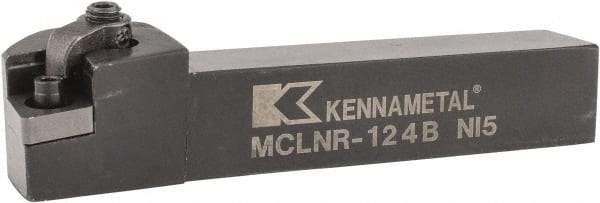 Kennametal - MCLN, Right Hand Cut, 5° Lead Angle, 3/4" Shank Height x 3/4" Shank Width, Negative Rake Indexable Turning Toolholder - 4-1/2" OAL, CN..43. Insert Compatibility, Series Kenloc - A1 Tooling