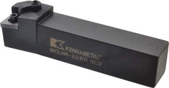 Kennametal - MCLN, Right Hand Cut, 5° Lead Angle, 1-1/4" Shank Height x 1-1/4" Shank Width, Negative Rake Indexable Turning Toolholder - 6" OAL, CN..64. Insert Compatibility, Series Kenloc - A1 Tooling