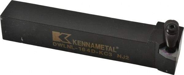 Kennametal - DWLN, Left Hand Cut, 5° Lead Angle, 1" Shank Height x 1" Shank Width, Negative Rake Indexable Turning Toolholder - 6" OAL, WN..43. Insert Compatibility, Series Kenclamp - A1 Tooling