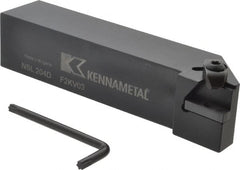 Kennametal - External Thread, Left Hand Cut, 31.75mm Shank Width x 31.75mm Shank Height Indexable Threading Toolholder - 152.4mm OAL, N.4L Insert Compatibility, NS Toolholder, Series Top Notch - A1 Tooling