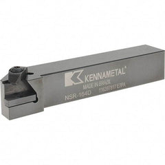 Kennametal - External Thread, Right Hand Cut, 25.4mm Shank Width x 25.4mm Shank Height Indexable Threading Toolholder - 152.4mm OAL, N.4R Insert Compatibility, NS Toolholder, Series Top Notch - A1 Tooling