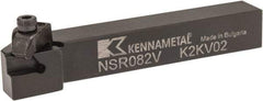 Kennametal - External Thread, Right Hand Cut, 12.7mm Shank Width x 12.7mm Shank Height Indexable Threading Toolholder - 88.9mm OAL, N.2R Insert Compatibility, NS Toolholder, Series Top Notch - A1 Tooling