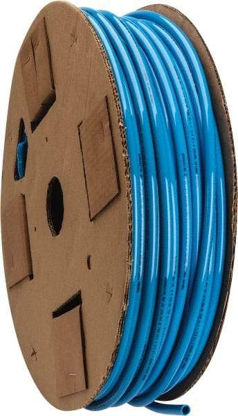 Parker - 3/8" ID x 1/2" OD, 1/16" Wall Thickness, 250' Long, Polyurethane Tube - Blue, 85 Max psi, 90 - 95 Shore A Hardness, -40 to 180°F - A1 Tooling