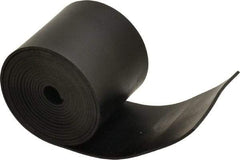 Made in USA - 1/16" Thick x 2" Wide x 60" Long, Buna-N Rubber Strip - Stock Length, 70 Shore A Durometer, 800 to 1,000 psi Tensile Strength, -20 to 170°F, Black - A1 Tooling