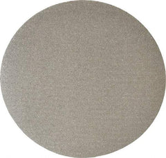 Norton - 6" Diam, 120 Grit Diamond Adhesive PSA Disc - Medium Grade, Black, Cloth Backing, Flexible - A1 Tooling