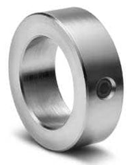 Climax Metal Products - 1-9/16" Bore, Steel, Set Screw Shaft Collar - 2-1/2" Outside Diam, 13/16" Wide - A1 Tooling