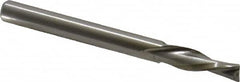 Onsrud - 1/4" Cutting Diam x 3/4" Length of Cut, 2 Flute, Downcut Spiral Router Bit - Uncoated, Right Hand Cut, High Speed Steel, 2-3/4" OAL x 1/4" Shank Diam, Double Edge, 19 to 32° Helix Angle - A1 Tooling