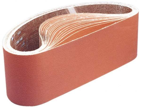 3M - 37" Wide x 60" OAL, 80 Grit, Aluminum Oxide Abrasive Belt - Aluminum Oxide, Medium, Coated, Y Weighted Cloth Backing, Wet/Dry, Series 361F - A1 Tooling