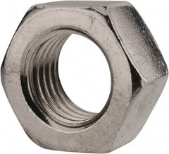 Value Collection - M20x2.50 Metric Coarse Stainless Steel Right Hand Hex Nut - 30mm Across Flats, 16mm High, Uncoated - A1 Tooling